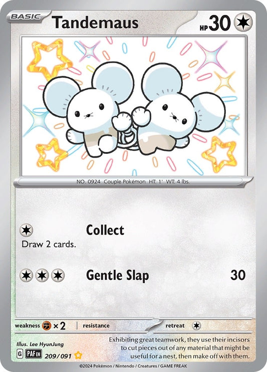 Image for Tandemaus (209/091) (PAF) - Pokemon