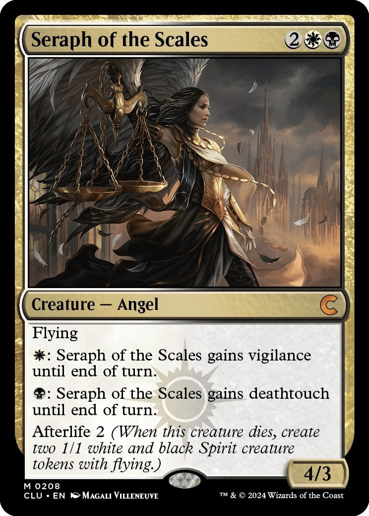 Image for Seraph of the Scales (208) (CLU) - Magic: The Gathering