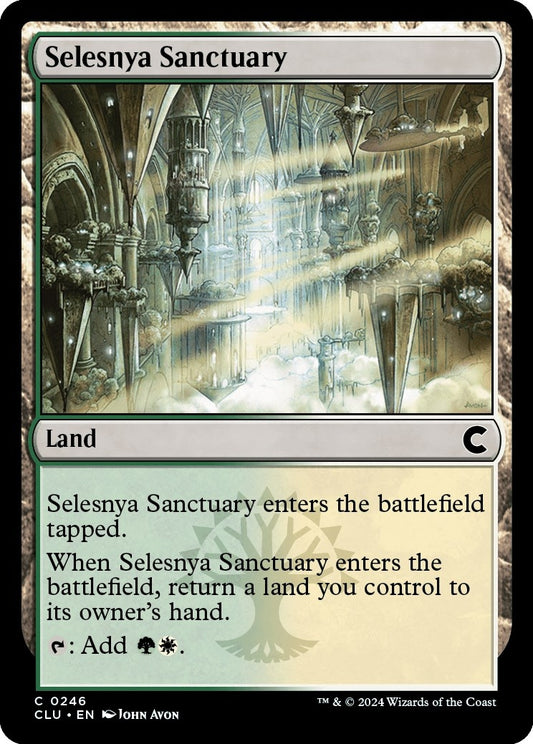 Image for Selesnya Sanctuary (246) (CLU) - Magic: The Gathering