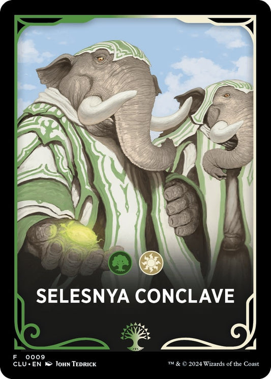Image for Selesnya Conclave Theme Card (9) (CLU) - Magic: The Gathering