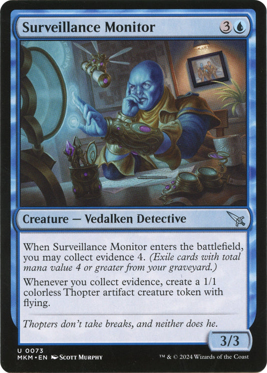 Image for Surveillance Monitor (b) (73) (MKM) - Magic: The Gathering