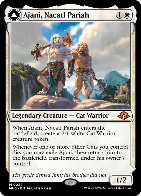Image for Ajani, Nacatl Pariah (237) (MH3) - Magic: The Gathering