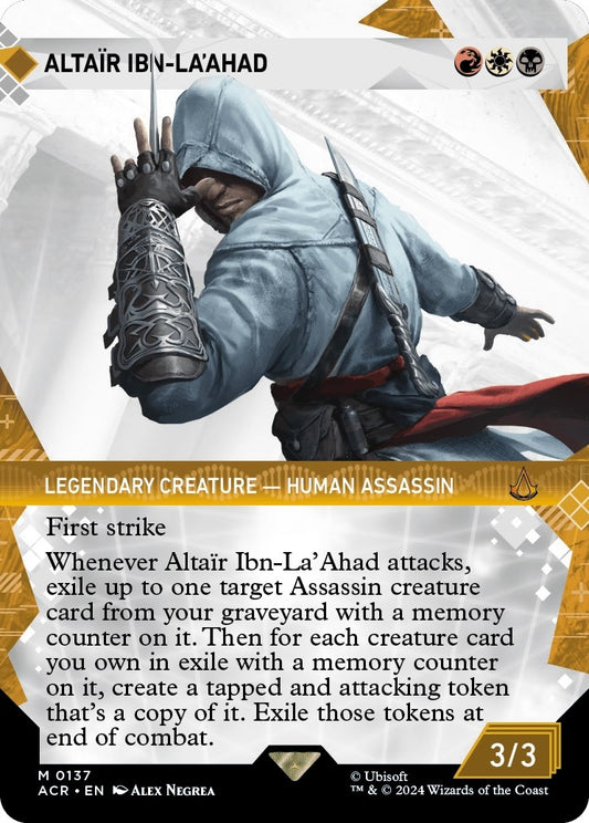 Image for Altair Ibn-La'Ahad (Showcase) (137) (ACR) - Magic: The Gathering