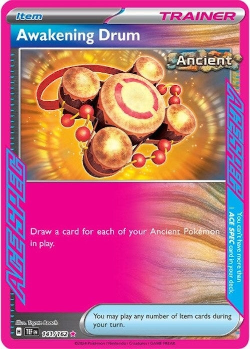 Image for Awakening Drum (141/162) (TEF) - Pokemon