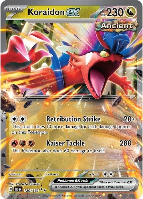 Image for Koraidon ex (120/162) (TEF) - Pokemon