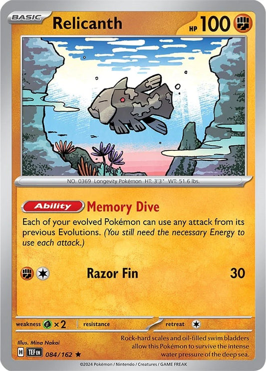 Relicanth - 084/162 - SV05: Temporal Forces (TEF)