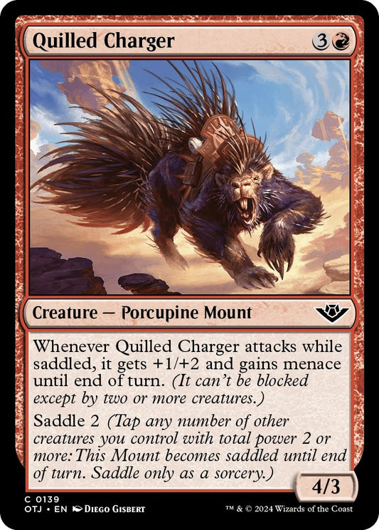 Image for Quilled Charger (139) (OTJ) - Magic: The Gathering