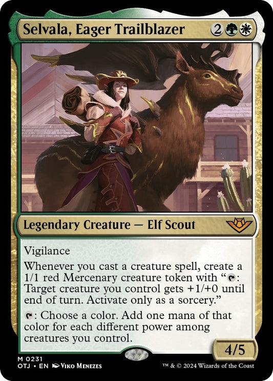 Image for Selvala, Eager Trailblazer (231) (OTJ) - Magic: The Gathering