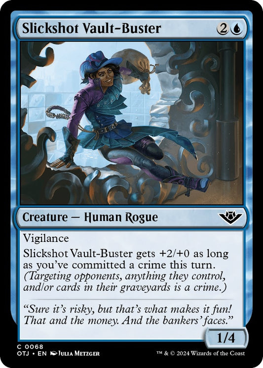 Image for Slickshot Vault-Buster (68) (OTJ) - Magic: The Gathering