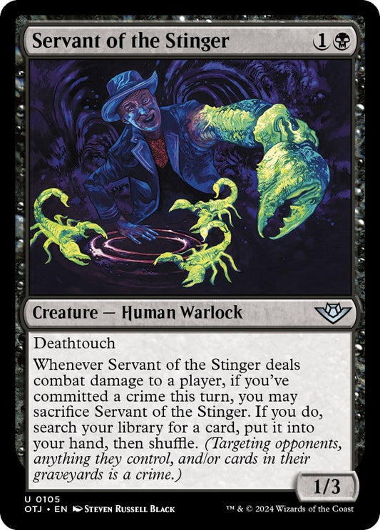 Image for Servant of the Stinger (105) (OTJ) - Magic: The Gathering