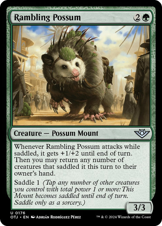 Image for Rambling Possum (176) (OTJ) - Magic: The Gathering