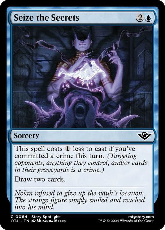 Image for Seize the Secrets (64) (OTJ) - Magic: The Gathering