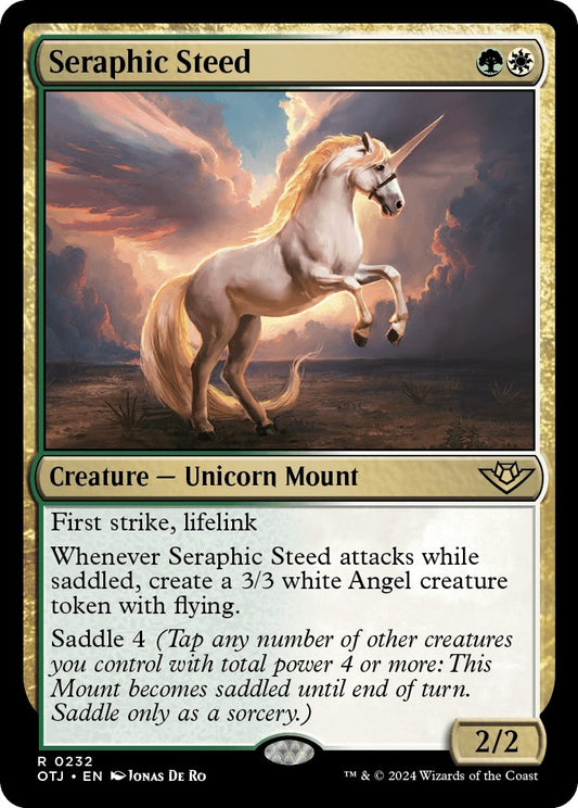Image for Seraphic Steed (232) (OTJ) - Magic: The Gathering