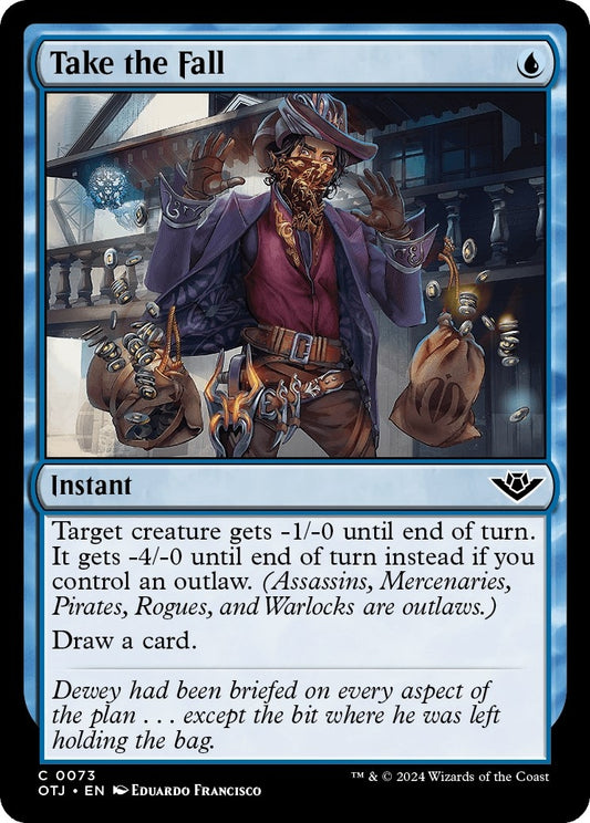 Image for Take the Fall (73) (OTJ) - Magic: The Gathering