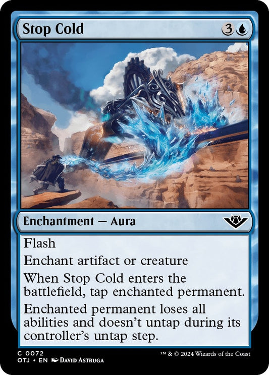 Image for Stop Cold (72) (OTJ) - Magic: The Gathering