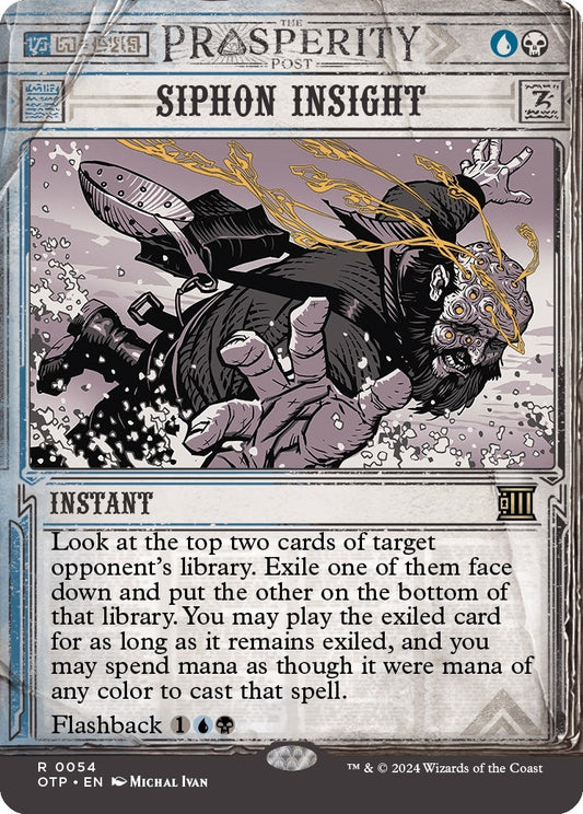 Image for Siphon Insight (54) (OTP) - Magic: The Gathering