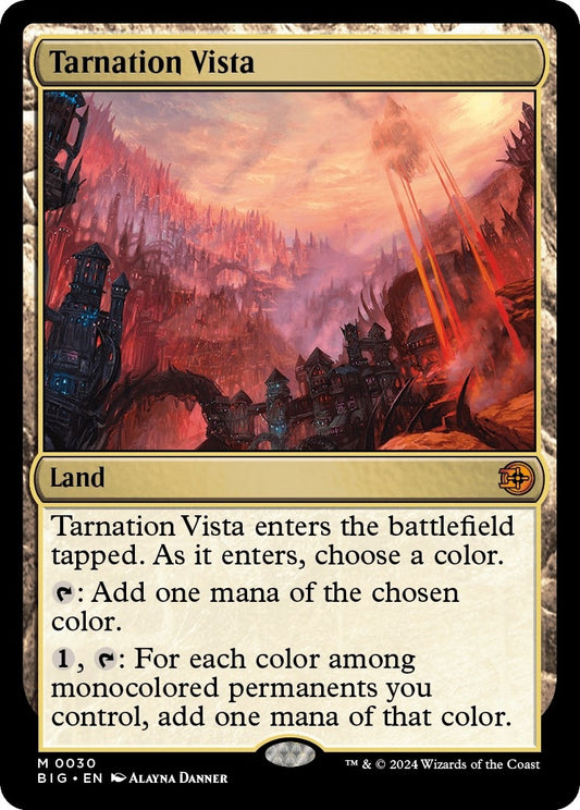 Image for Tarnation Vista (30) (BIG) - Magic: The Gathering