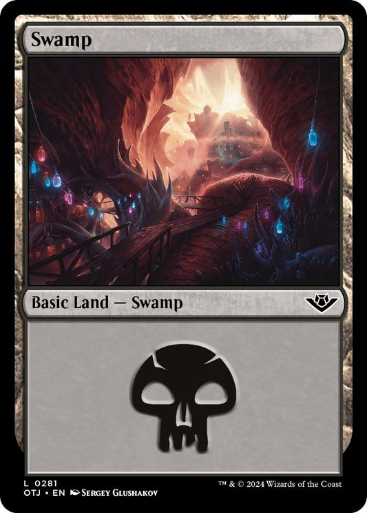 Image for Swamp (0281) (281) (OTJ) - Magic: The Gathering