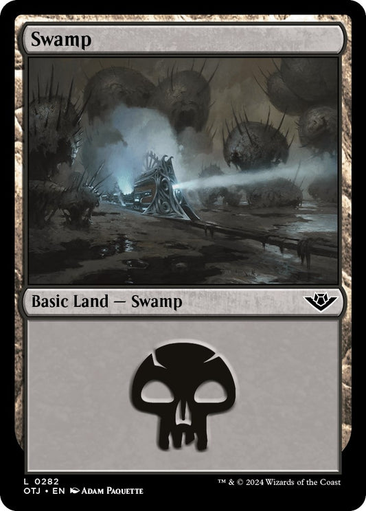 Image for Swamp (0282) (282) (OTJ) - Magic: The Gathering