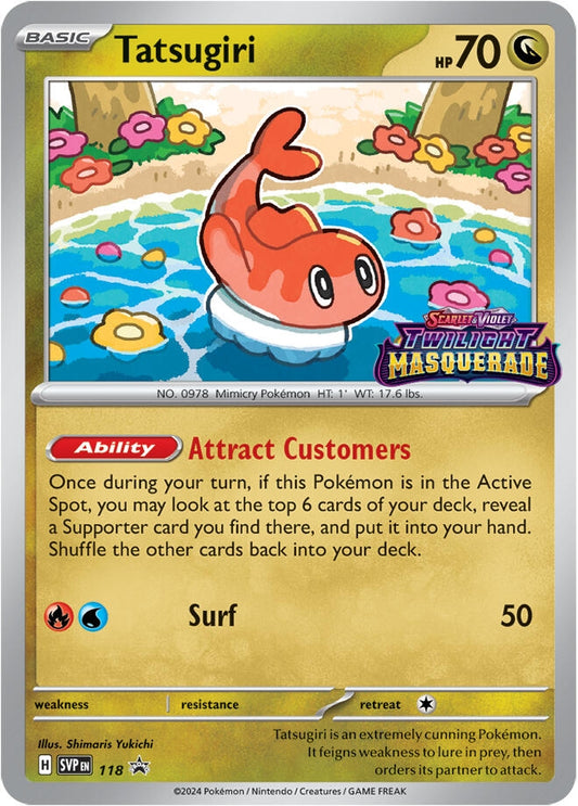 Image for Tatsugiri - 118 (118) (SVP) - Pokemon