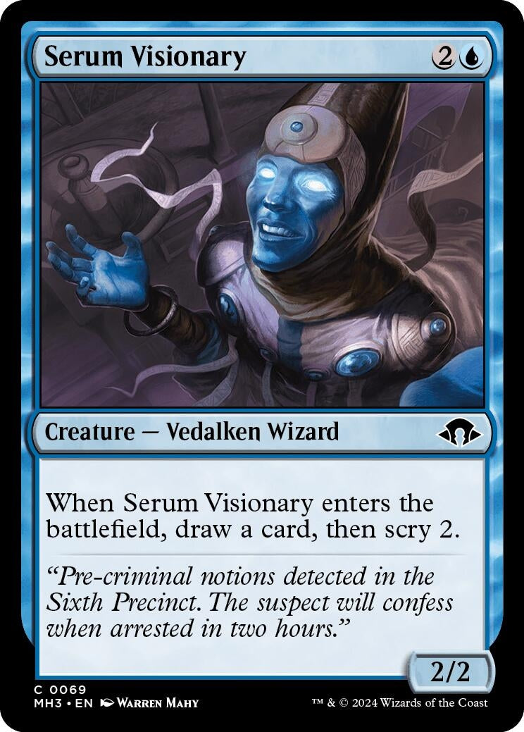 Image for Serum Visionary (69) (MH3) - Magic: The Gathering