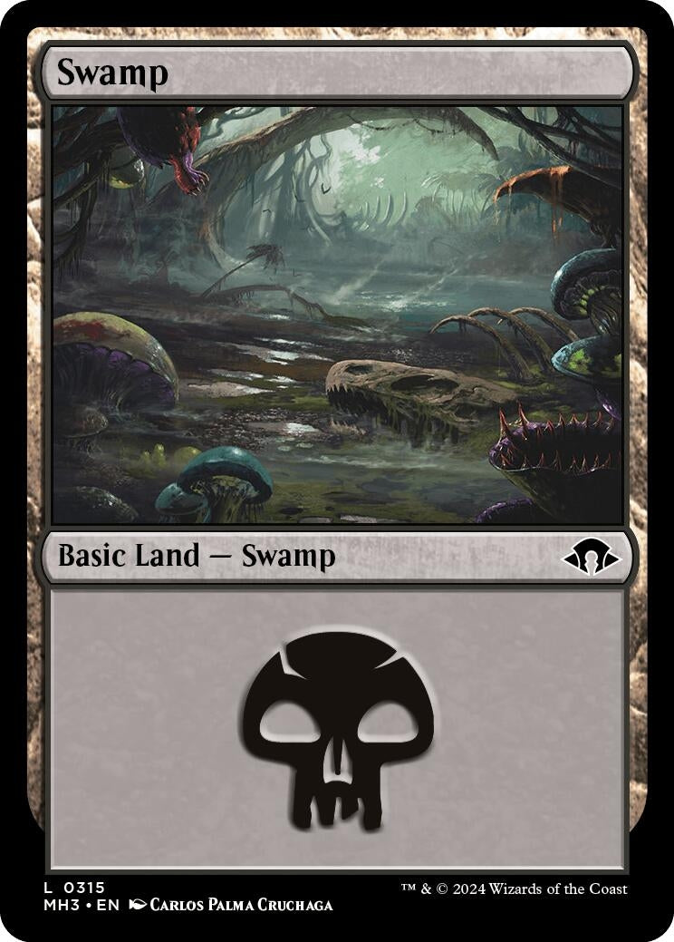 Image for Swamp (0315) (315) (MH3) - Magic: The Gathering