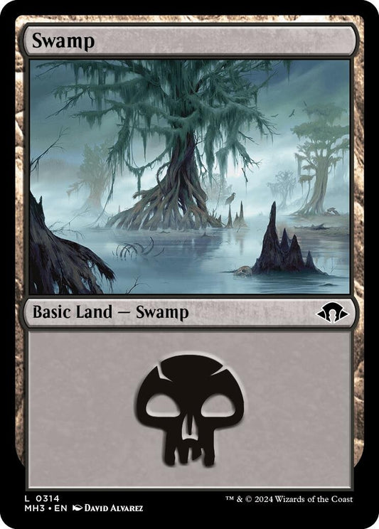 Image for Swamp (0314) (314) (MH3) - Magic: The Gathering