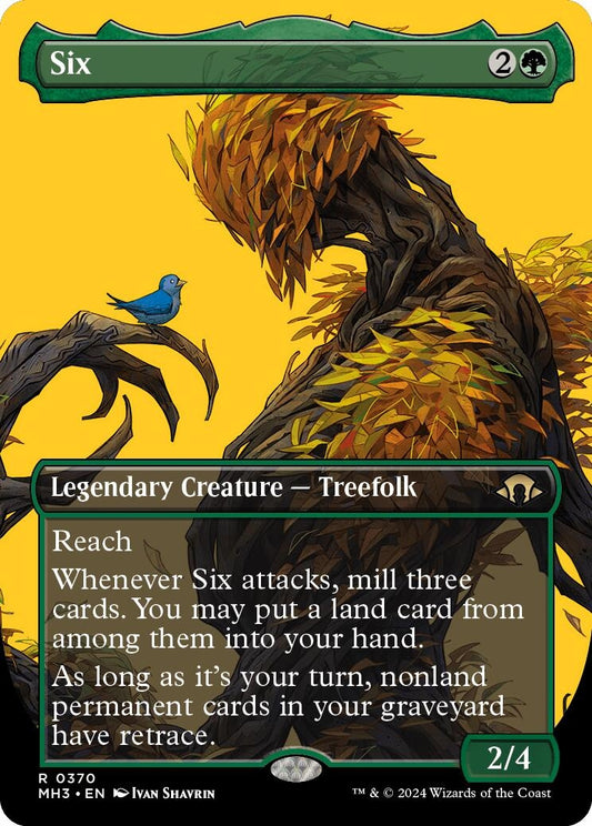 Image for Six (Borderless) (370) (MH3) - Magic: The Gathering