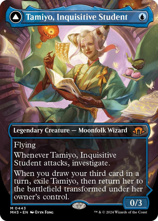 Image for Tamiyo, Inquisitive Student (Borderless) (443) (MH3) - Magic: The Gathering