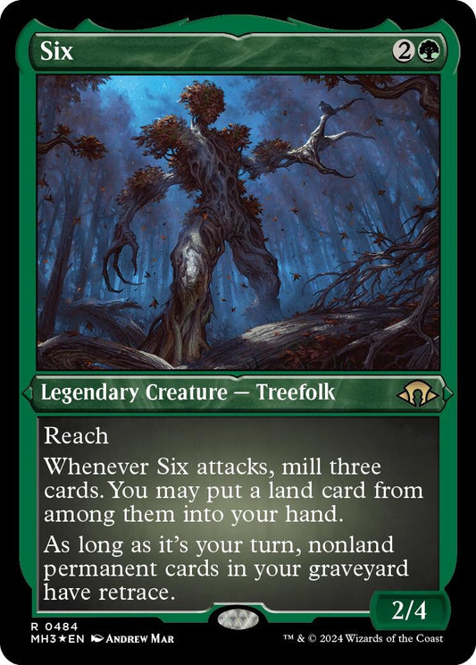Image for Six (Foil Etched) (484) (MH3) - Magic: The Gathering