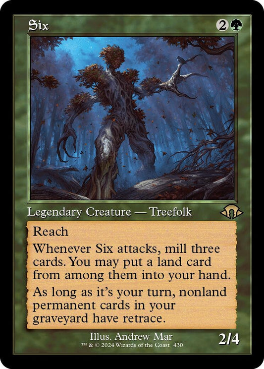 Image for Six (Retro Frame) (430) (MH3) - Magic: The Gathering