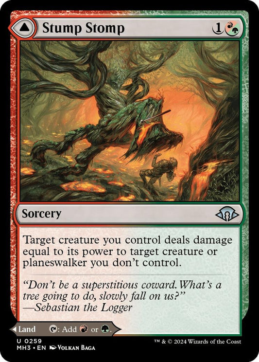 Image for Stump Stomp (259) (MH3) - Magic: The Gathering