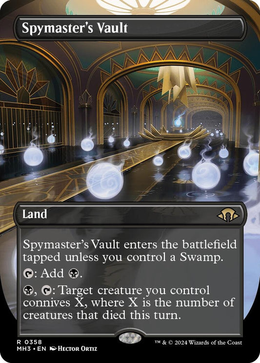 Image for Spymaster's Vault (Borderless) (358) (MH3) - Magic: The Gathering