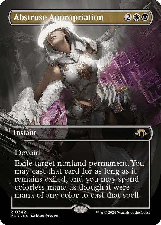 Image for Abstruse Appropriation (Borderless) (342) (MH3) - Magic: The Gathering