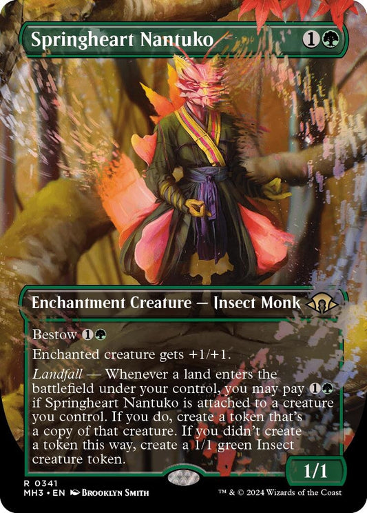Image for Springheart Nantuko (Borderless) (341) (MH3) - Magic: The Gathering