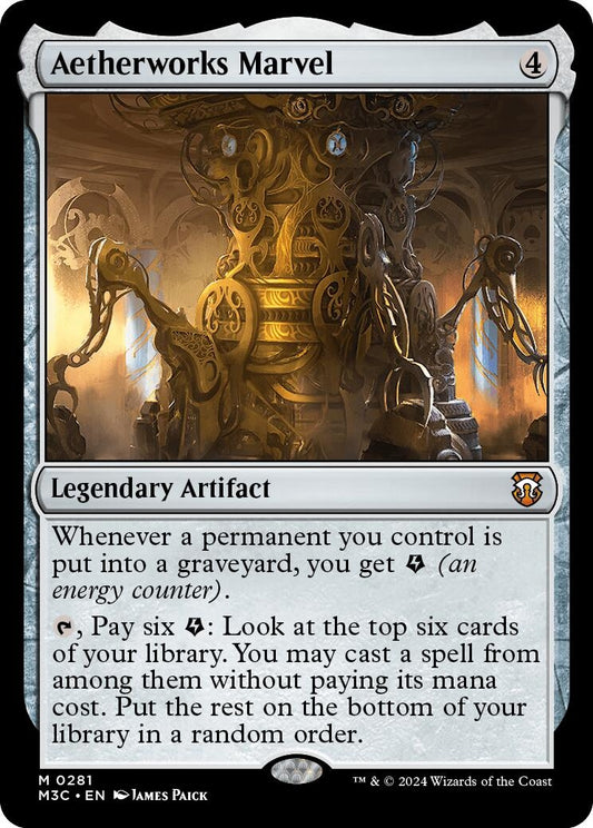 Image for Aetherworks Marvel (281) (M3C) - Magic: The Gathering