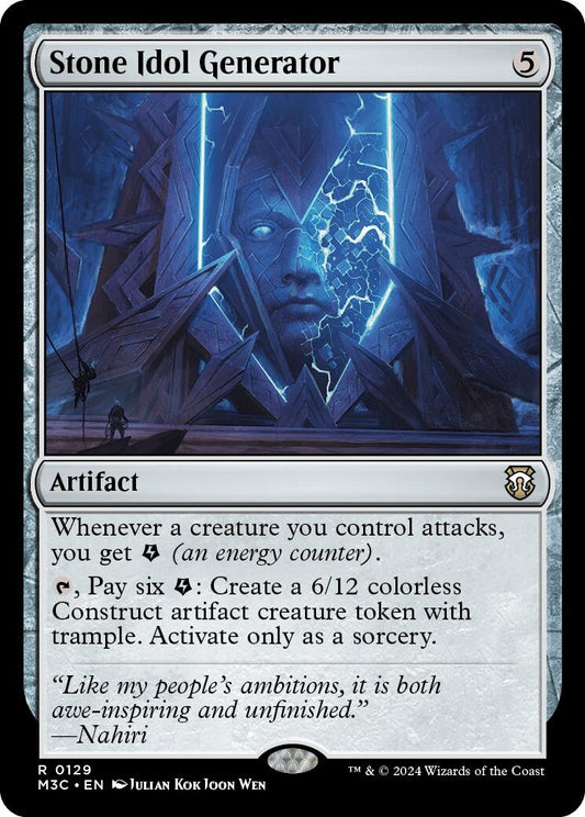 Image for Stone Idol Generator (129) (M3C) - Magic: The Gathering
