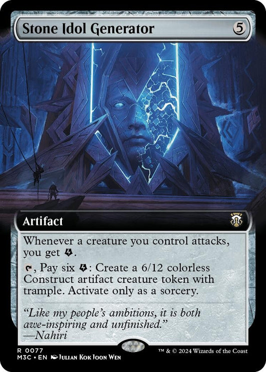Image for Stone Idol Generator (Extended Art) (77) (M3C) - Magic: The Gathering