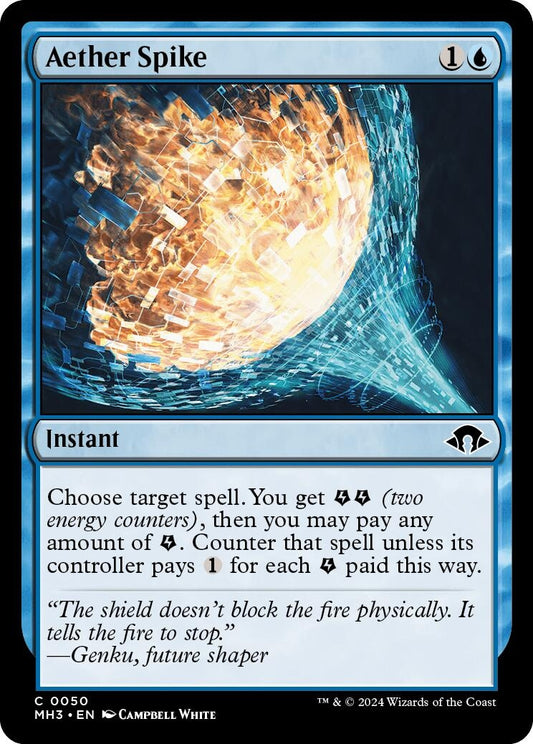 Image for Aether Spike (50) (MH3) - Magic: The Gathering