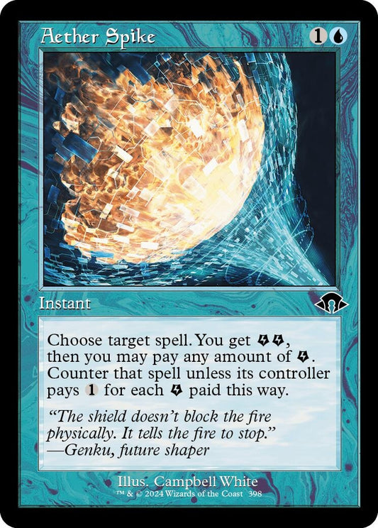 Image for Aether Spike (Retro Frame) (398) (MH3) - Magic: The Gathering