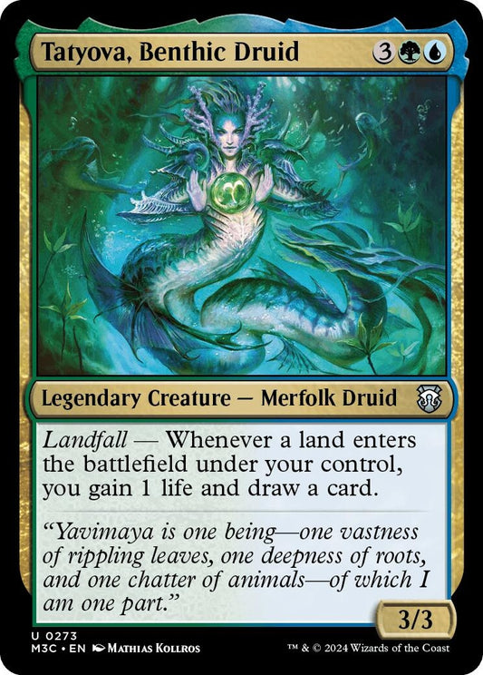Image for Tatyova, Benthic Druid (273) (M3C) - Magic: The Gathering