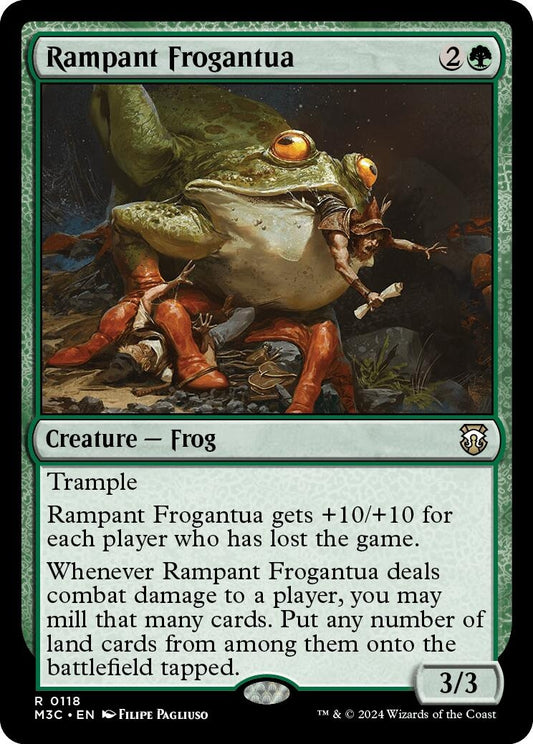 Image for Rampant Frogantua (118) (M3C) - Magic: The Gathering