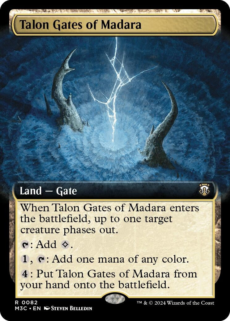 Image for Talon Gates of Madara (Extended Art) (Ripple Foil) (82) (M3C) - Magic: The Gathering