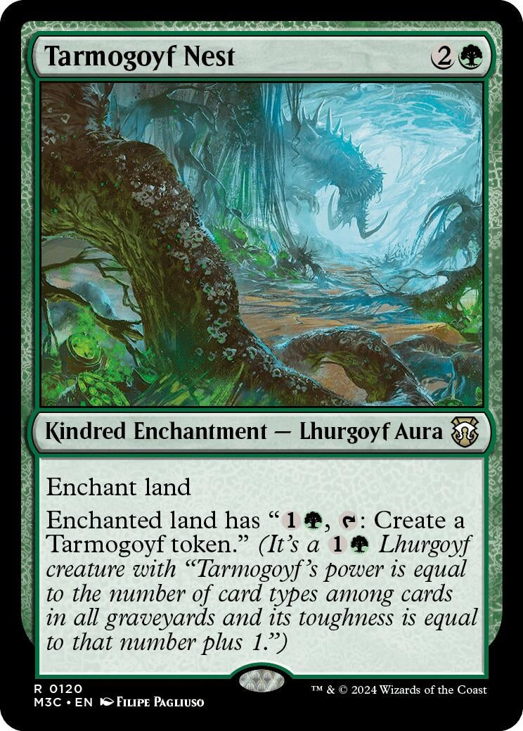 Image for Tarmogoyf Nest (120) (M3C) - Magic: The Gathering