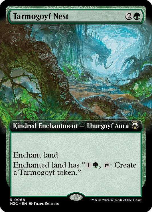 Image for Tarmogoyf Nest (Extended Art) (68) (M3C) - Magic: The Gathering