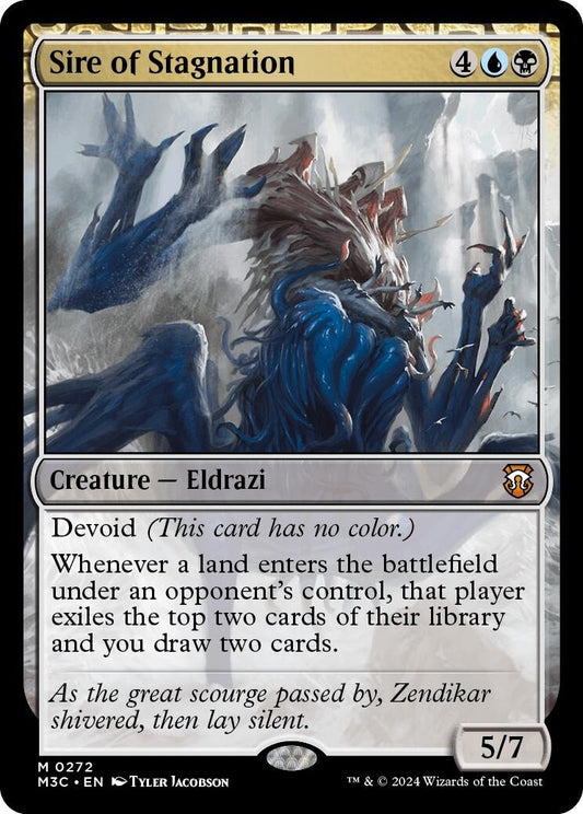 Image for Sire of Stagnation (Ripple Foil) (272) (M3C) - Magic: The Gathering