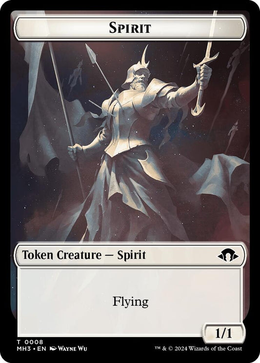 Image for Spirit Token (0008) (8) (MH3) - Magic: The Gathering