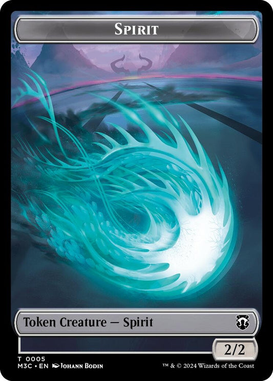 Image for Spirit (Ripple Foil) // Eldrazi Double-Sided Token (5 // 1) (M3C) - Magic: The Gathering