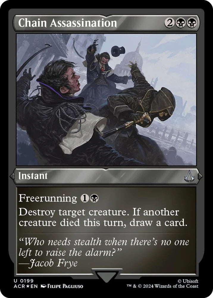 Chain Assassination (Foil Etched) - Universes Beyond: Assassin's Creed (ACR)