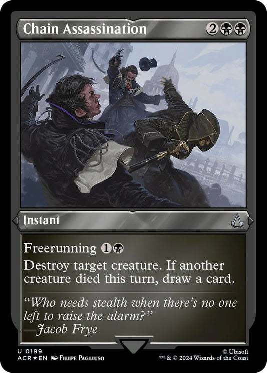 Chain Assassination (Foil Etched) - Universes Beyond: Assassin's Creed (ACR)